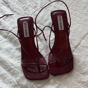 Steve Madden Burgundy Heels